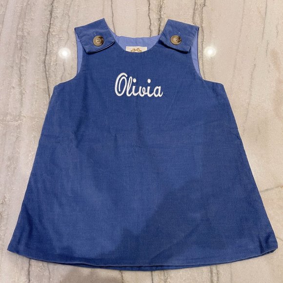 Size 2T/24 months Monogrammed "Olivia" Clothing - Picture 2 of 11